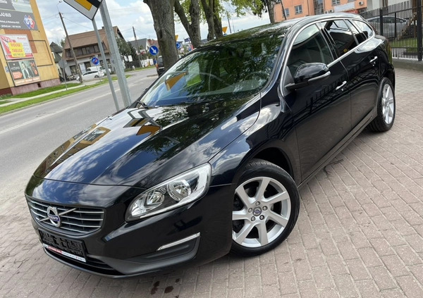 Volvo V60 cena 35700 przebieg: 214685, rok produkcji 2014 z Choroszcz małe 436